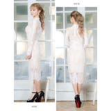 総レース×ハイネックミディアムドレス 韓国ドレス セクシードレス | Tika | 詳細画像7 