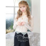 レーストップ×マーメイドミニスカートセットアップドレス 韓国ドレス ガーリードレス | Tika | 詳細画像2