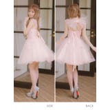 スパンコール×刺繍トップショルダーAラインフレアミニドレス ガーリードレス イベ… | Tika | 詳細画像7 