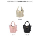 ポーチ付きフェイクレザーラウンド2WAYミニバッグ ハンドバッグ ショルダーバッグ | Tika | 詳細画像7