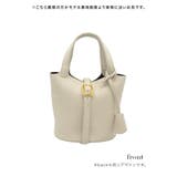 ポーチ付きフェイクレザーラウンド2WAYミニバッグ ハンドバッグ ショルダーバッグ | Tika | 詳細画像8