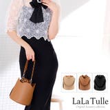 ブラウン | ショルダー付きフェイクレザー巾着2WAYバッグ ハンドバッグ ショルダーバッグ | Tika