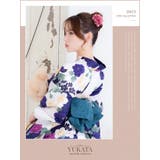 マルチフラワーデザイン浴衣 作り帯 下駄 | Tika | 詳細画像2