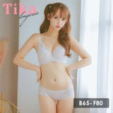 フラワー総レースフルカップブラ&ショーツセット 勝負下着 セクシーランジェリー | Tika | 詳細画像1