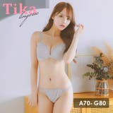 ヌーディー×スカラップレースシアーブラ&ショーツセット 勝負下着 | Tika | 詳細画像1