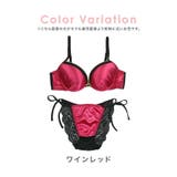 ハートジップバックレースサテンブラ&ショーツセット セクシーランジェリー 勝負下着 | Tika | 詳細画像6