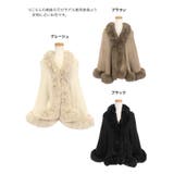 Tika フェイクファーボリュームショール キャバドレス小物 | Tika | 詳細画像10 