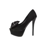 サテンリボンオープントゥハイヒールパンプス 14cmヒール 10cm以上 | Tika | 詳細画像4