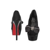 サテンリボンオープントゥハイヒールパンプス 14cmヒール 10cm以上 | Tika | 詳細画像5