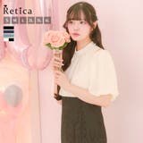 アイボリー×ブラック | Tika パーティードレス ミモレ丈 | Tika