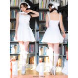 ツイード×ファー付きフレアリボンサンタコスチューム ガーリーサンタ ネックリボン | Tika | 詳細画像13