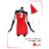 レーススリーブストレートシルエットブラックキャットガールサンタコスチューム | Tika | 詳細画像7