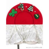 フロントホック×インナーパンツ付きフレアスカートのベレー帽サンタコスチューム | Tika | 詳細画像11