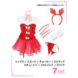 スパンコール×チュールフレアトナカイコスチューム トナカイコスプレ サンタコスプレ | Tika | 詳細画像6