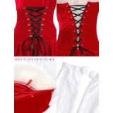 ウエスト×バックスピンドルメリハリシルエットサンタコスチューム ガーリーサンタ … | Tika | 詳細画像8 