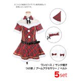 アイドル風オフショル×ウエストマークベルトフレアサンタコスチューム | Tika | 詳細画像8