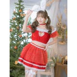 バストカット×チュールメルヘンバニーガールサンタコスチューム サンタコスプレ | Tika | 詳細画像4