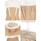 ガーリーキャメルトナカイケープコスチューム トナカイコスプレ サンタコスプレ | Tika | 詳細画像8 