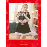ねこ耳フードケープ付きAラインサンタコスチューム サンタコスプレ ガーリーサンタ | Tika | 詳細画像2