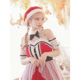 シースルーフィッシュテール×アメリカンスリーブサンタコスチューム サンタコスプレ | Tika | 詳細画像5