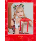 クラシカルチェックテディベアガールサンタコスチューム サンタコスプレ クリスマス | Tika | 詳細画像2
