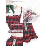 クラシカルチェックテディベアガールサンタコスチューム サンタコスプレ クリスマス | Tika | 詳細画像9