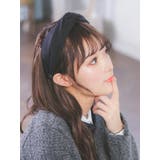 ハーフMIXツイストデザインカチューシャ ヘアアクセサリー カジュアル | Tika | 詳細画像2