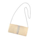 ラインストーンギャザープリーツ2WAYバッグ クラッチバッグ ショルダーバッグ | Tika | 詳細画像12