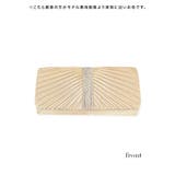 ラインストーンギャザープリーツ2WAYバッグ クラッチバッグ ショルダーバッグ | Tika | 詳細画像9