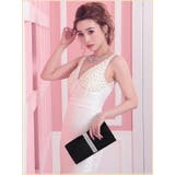 ラインストーンギャザープリーツ2WAYバッグ クラッチバッグ ショルダーバッグ | Tika | 詳細画像5