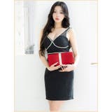 ラインストーンギャザープリーツ2WAYバッグ クラッチバッグ ショルダーバッグ | Tika | 詳細画像7