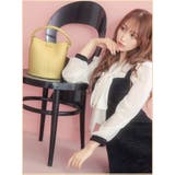 スカーフ付きハンド&ショルダー2wayキューブバッグ ハンドバッグ | Tika | 詳細画像3