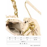 ゴールドチェーンハンドル2WAY巾着ミニバッグ ハンドバッグ ショルダーバッグ | Tika | 詳細画像11