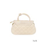 ラウンドレザー調キルティング結びハンドル2wayミニバッグ カジュアルバッグ | Tika | 詳細画像6