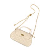 ラウンドレザー調キルティング結びハンドル2wayミニバッグ カジュアルバッグ | Tika | 詳細画像7