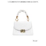 ゴールド×キルティング2WAYミニバッグ ショルダーバッグ ハンドバッグ | Tika | 詳細画像7