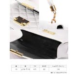 ゴールド×キルティング2WAYミニバッグ ショルダーバッグ ハンドバッグ | Tika | 詳細画像11
