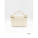 ゴールドチェーンキルティング2WAYバニティバッグ ハンドバッグ ショルダーバッグ | Tika | 詳細画像11