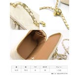ゴールドチェーンキルティング2WAYバニティバッグ ハンドバッグ ショルダーバッグ | Tika | 詳細画像13