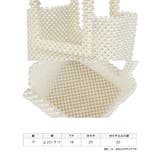 オールパールスクエアハンドバッグ 浴衣小物 浴衣バッグ | Tika | 詳細画像7