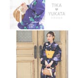 レースリボン付きラウンド巾着かごバッグ 浴衣バッグ 浴衣小物 | Tika | 詳細画像1 