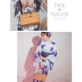 スクエア型巾着かごバッグ 浴衣小物 ハンドバッグ | Tika | 詳細画像7