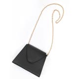 台形型ゴールーチェーンハンドル2WAYミニバッグ ショルダーバッグ ハンドバッグ | Tika | 詳細画像7 