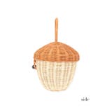 どんぐりモチーフミニかごバッグ 浴衣バッグ 浴衣小物 | Tika | 詳細画像4 