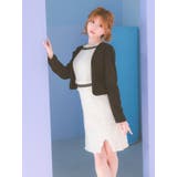 ノーカラーオープンジャケット アウター セレモニージャケット | Tika | 詳細画像5 