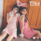 ツイード×リボンシンプルシルエットバニーガールコスチューム ハロウィンコスプレ | Tika | 詳細画像1
