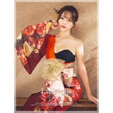 ワンショルダーゴージャスフラワー花魁コスチューム ハロウィンコスプレ | Tika | 詳細画像1