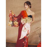 ワンショルダーゴージャスフラワー花魁コスチューム ハロウィンコスプレ | Tika | 詳細画像5