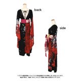 華やかフラワープリントバックシャン花魁コスチューム ハロウィンコスプレ セクシー | Tika | 詳細画像8