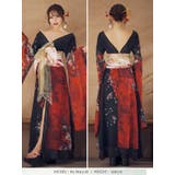 華やかフラワープリントバックシャン花魁コスチューム ハロウィンコスプレ セクシー | Tika | 詳細画像6